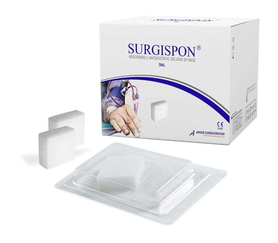 Surgispon 20 kom (2x2x0,7cm) — hirurgija